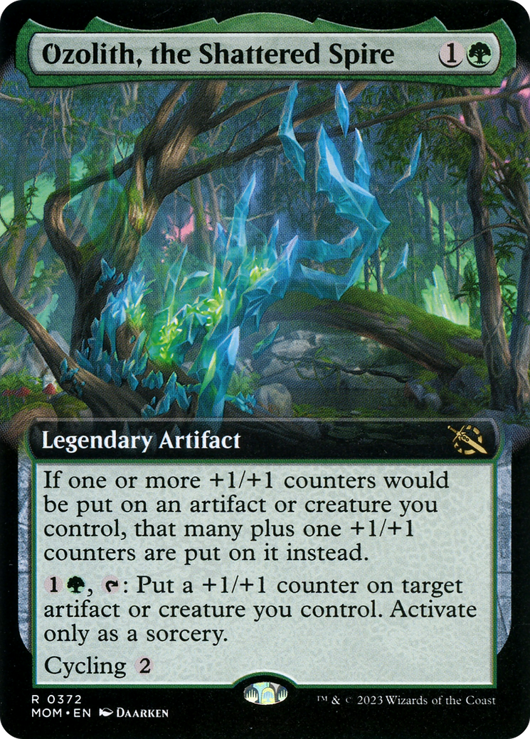 Magic: The Gathering - Ozolith, the Shattered Spire Foil - March of the Machine