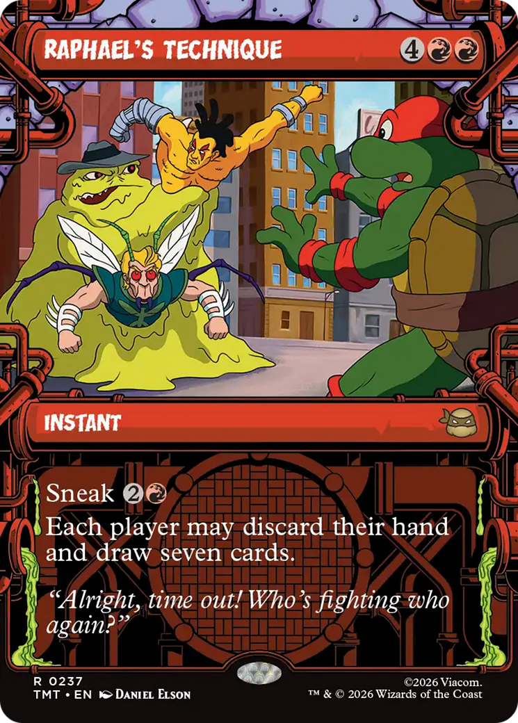 Magic: The Gathering - Raphael's Technique - Teenage Mutant Ninja Turtles