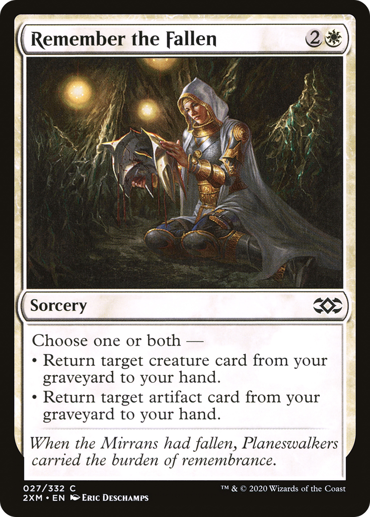 Magic: The Gathering - Remember the Fallen Foil - Double Masters