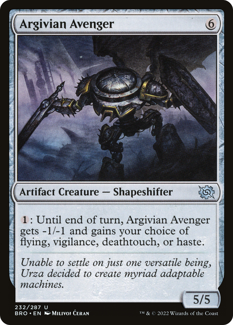 Magic: The Gathering - Argivian Avenger Foil - The Brothers' War