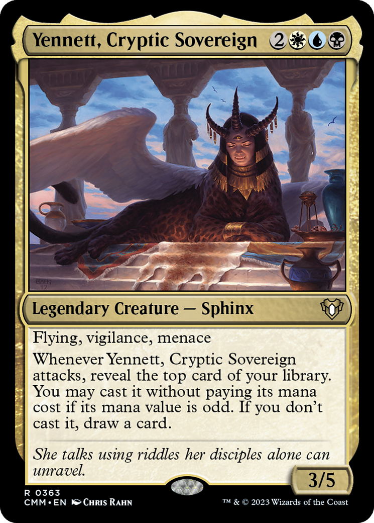 Magic: The Gathering - Yennett, Cryptic Sovereign Foil - Commander Masters