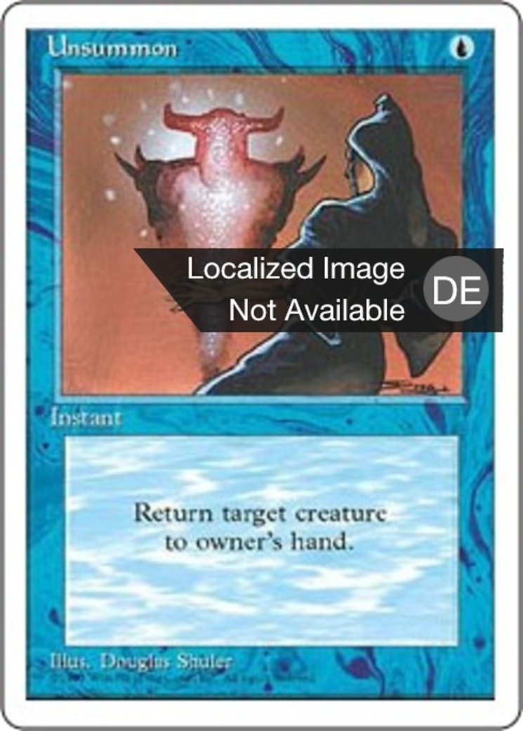 Magic: The Gathering - Rückruf - Fourth Edition