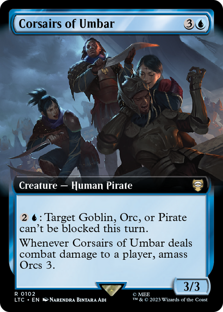 Magic: The Gathering - Corsairs of Umbar - Tales of Middle-earth Commander