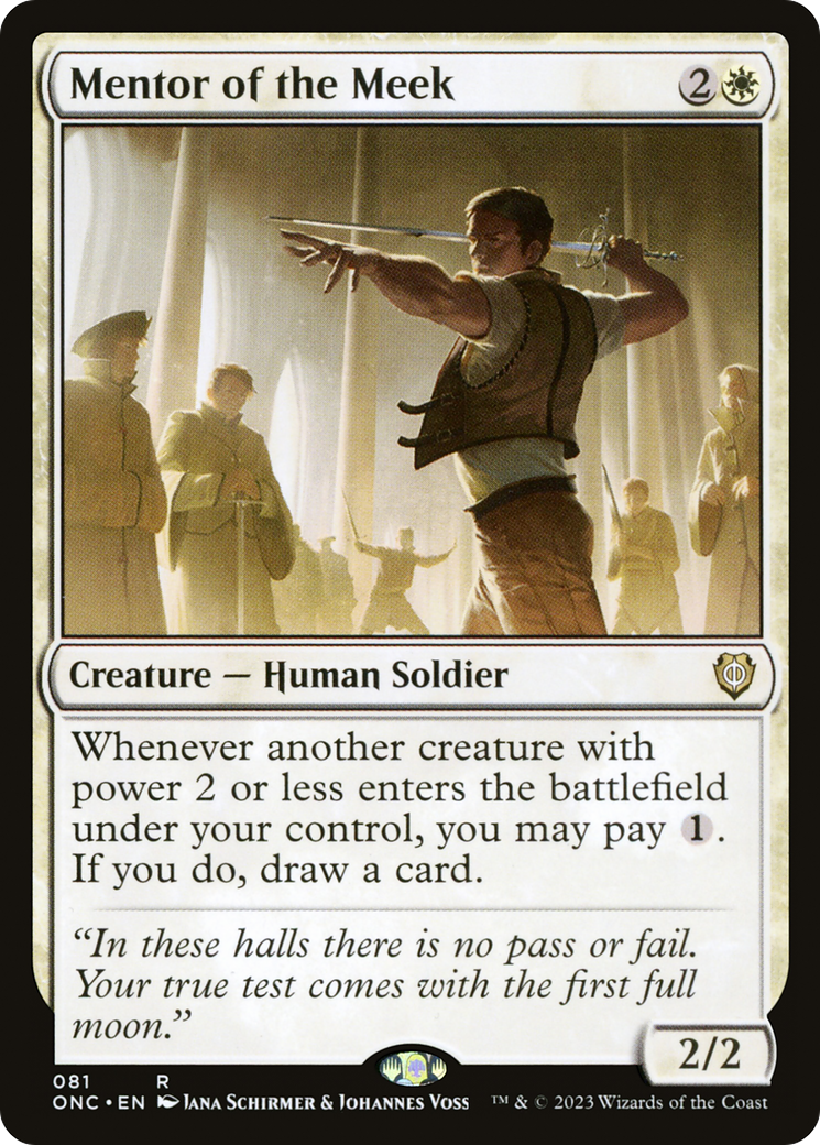 Magic: The Gathering - Mentor of the Meek - Phyrexia: All Will Be One Commander
