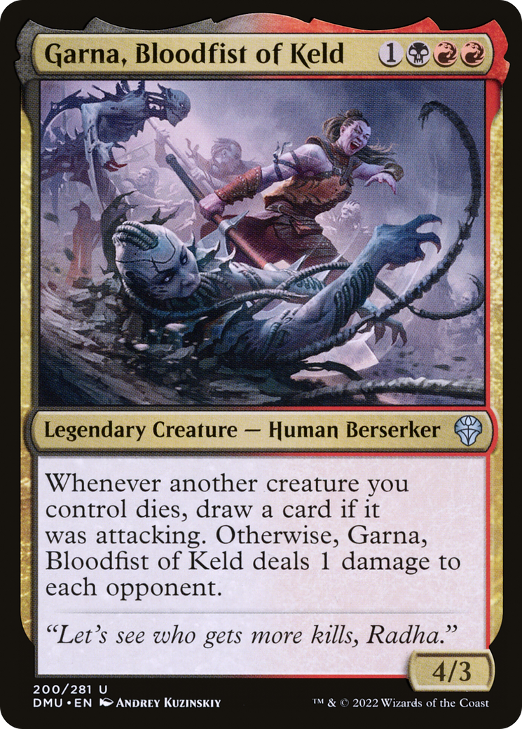 Magic: The Gathering - Garna, Bloodfist of Keld - Dominaria United
