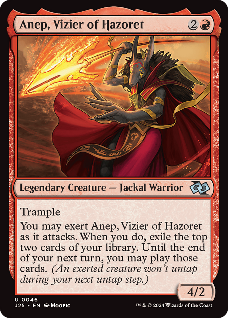 Magic: The Gathering - Anep, Vizier of Hazoret - Foundations Jumpstart
