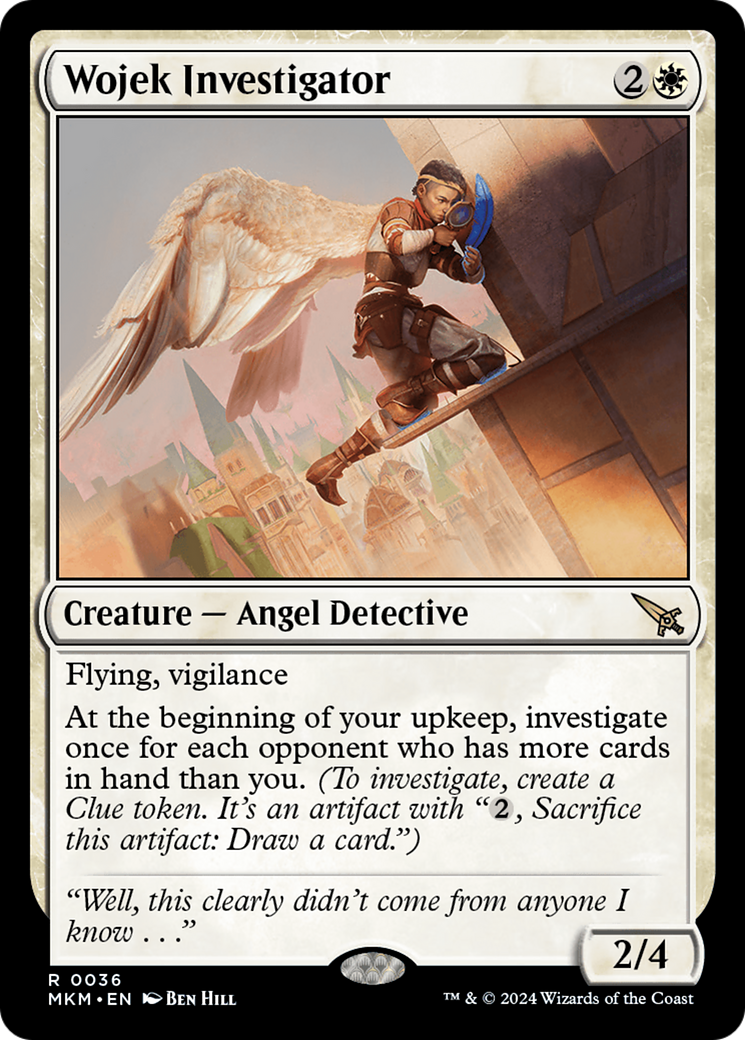 Magic: The Gathering - Wojek Investigator Foil - Murders at Karlov Manor