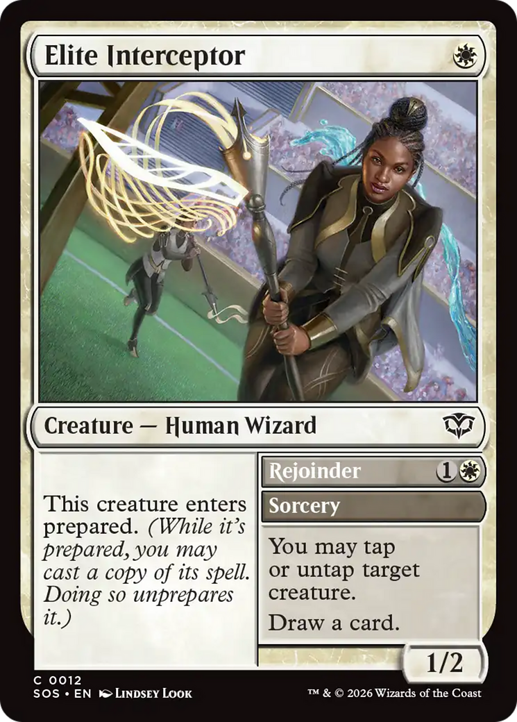 Magic: The Gathering - Elite Interceptor // Rejoinder - Secrets of Strixhaven