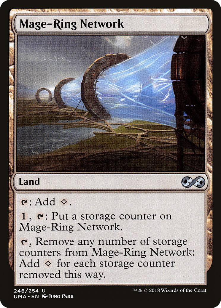Magic: The Gathering - Mage-Ring Network Foil - Ultimate Masters