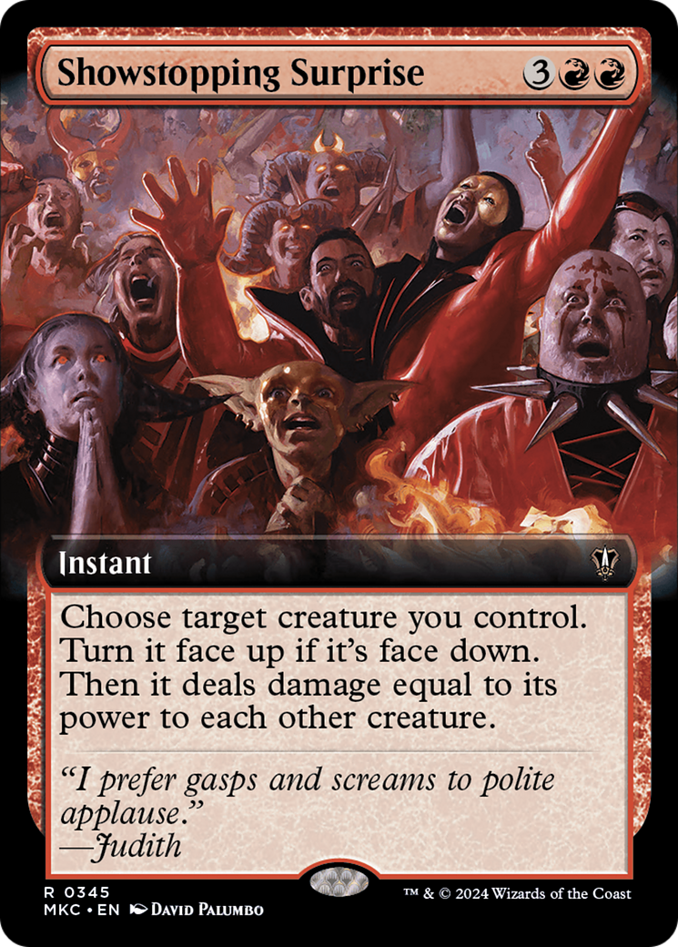 Magic: The Gathering - Showstopping Surprise - Murders at Karlov Manor Commander