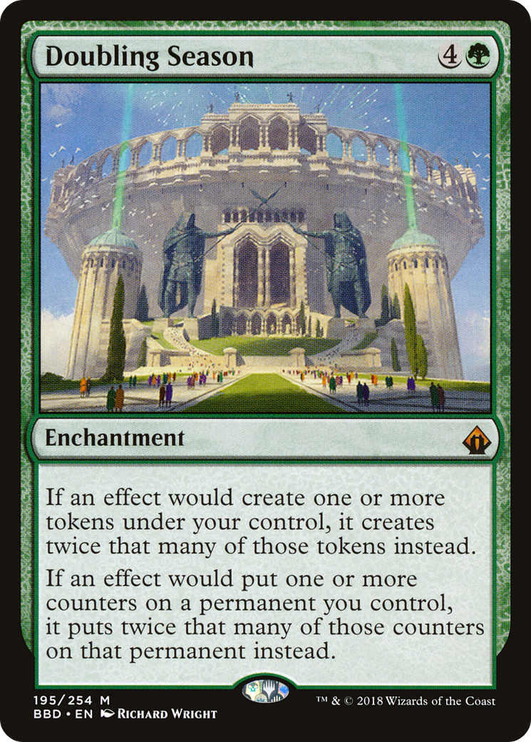 Magic: The Gathering - Doubling Season Foil - Battlebond
