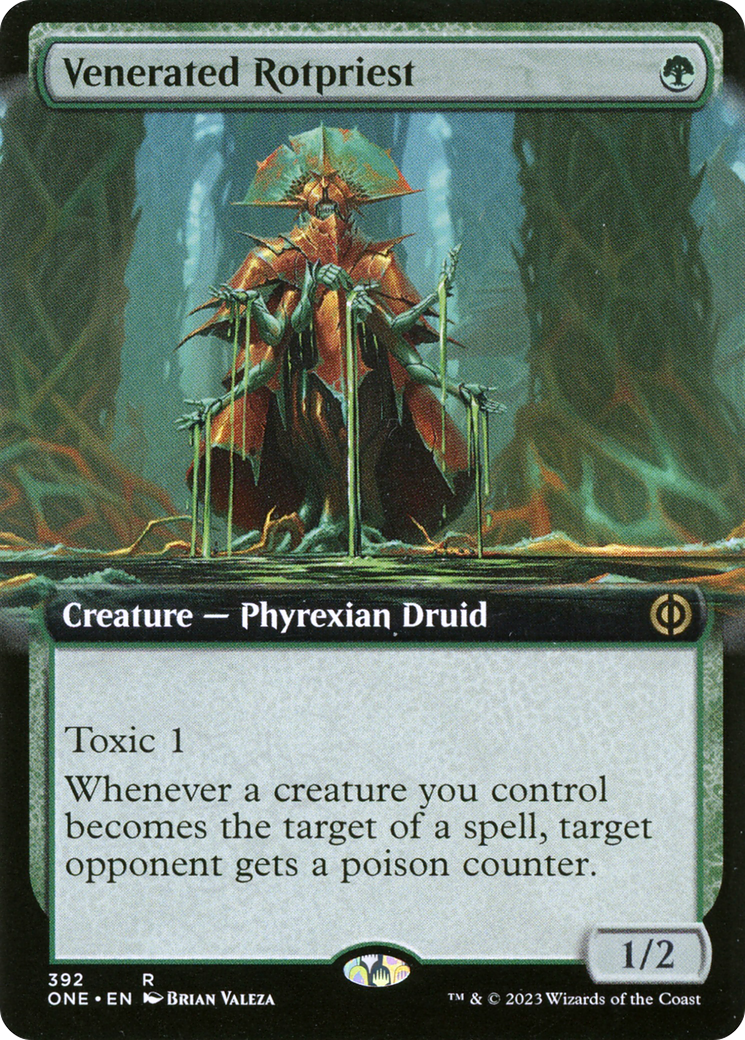 Magic: The Gathering - Venerated Rotpriest - Phyrexia: All Will Be One