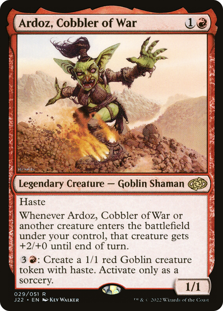 Magic: The Gathering - Ardoz, Cobbler of War - Jumpstart 2022
