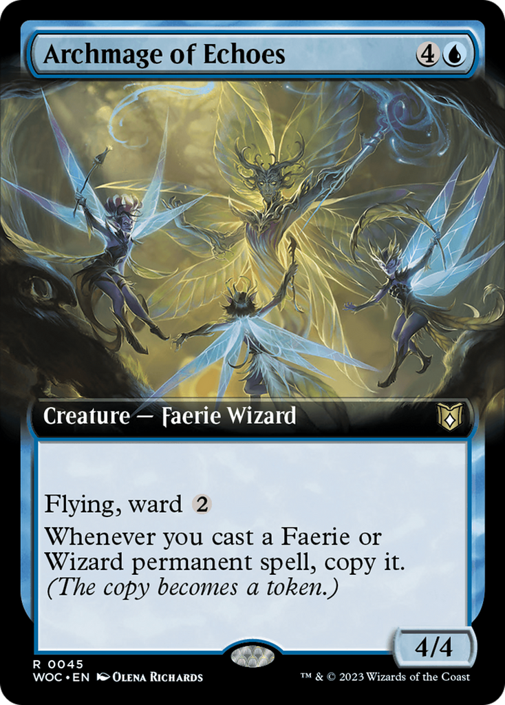 Magic: The Gathering - Archmage of Echoes - Wilds of Eldraine Commander