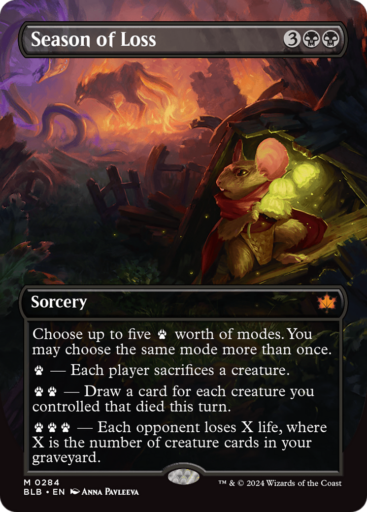 Magic: The Gathering - Season of Loss Foil - Bloomburrow