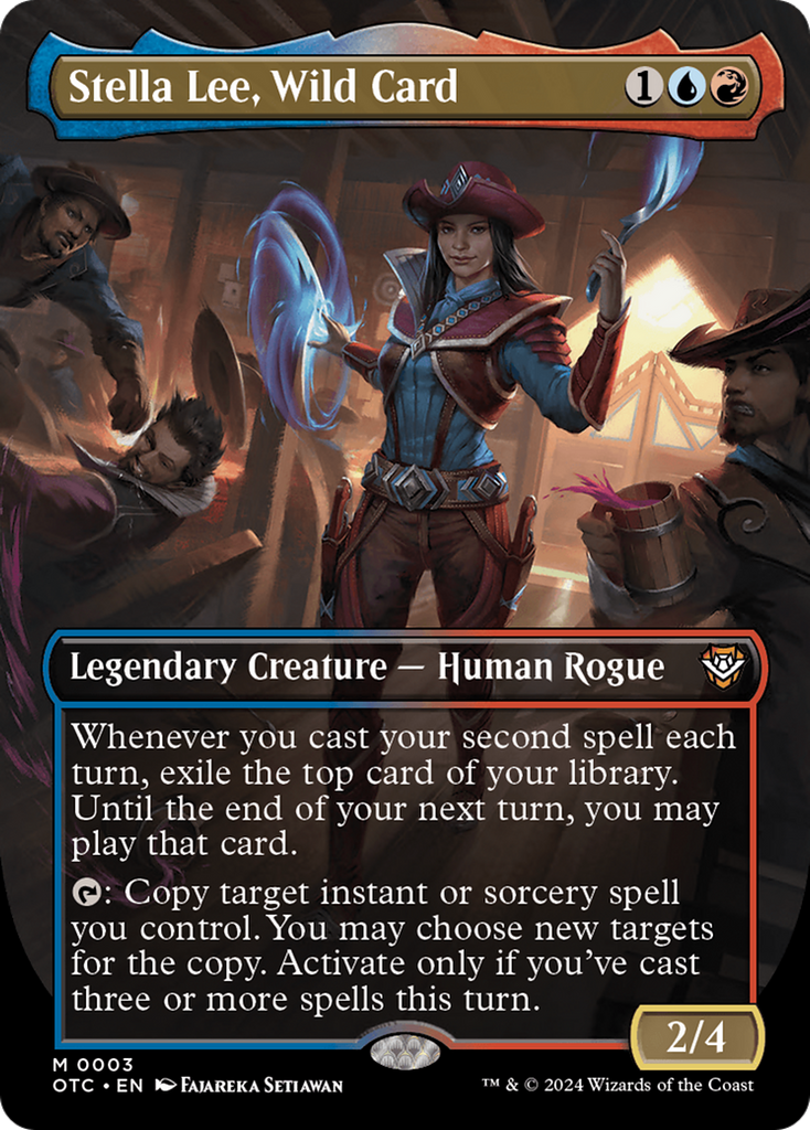 Magic: The Gathering - Stella Lee, Wild Card - Outlaws of Thunder Junction Commander