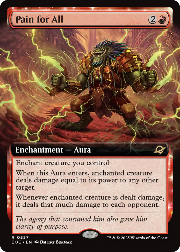 Magic: The Gathering - Pain for All Foil - Edge of Eternities