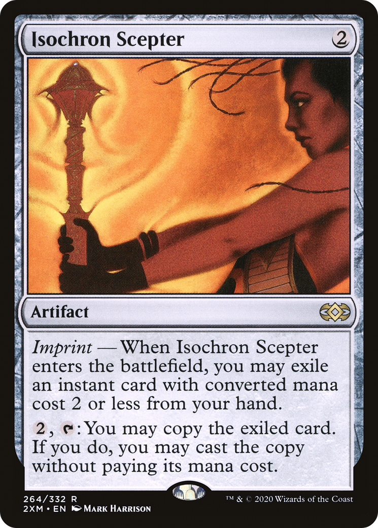 Magic: The Gathering - Isochron Scepter Foil - Double Masters