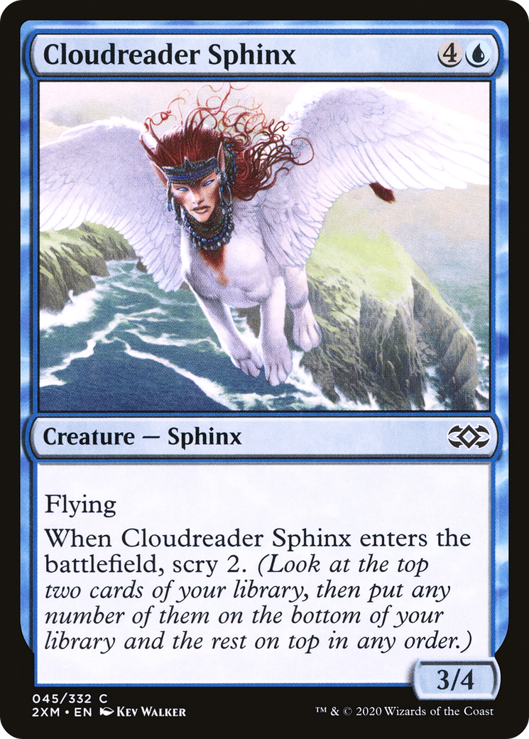 Magic: The Gathering - Cloudreader Sphinx Foil - Double Masters