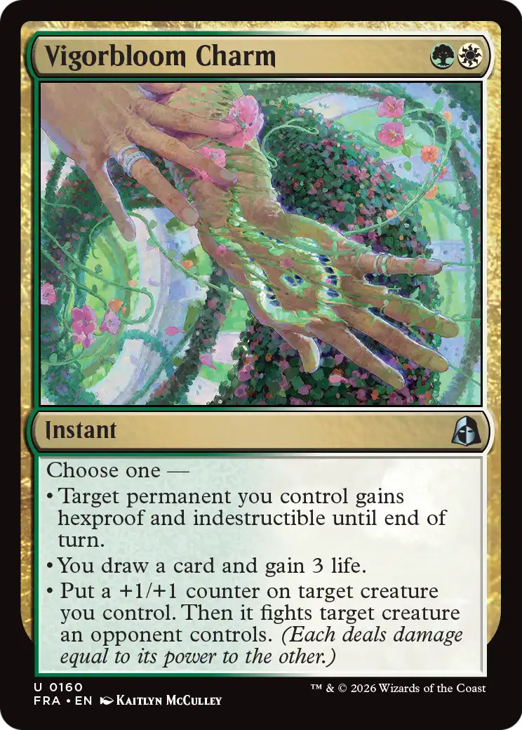 Magic: The Gathering - Vigorbloom Charm - Reality Fracture