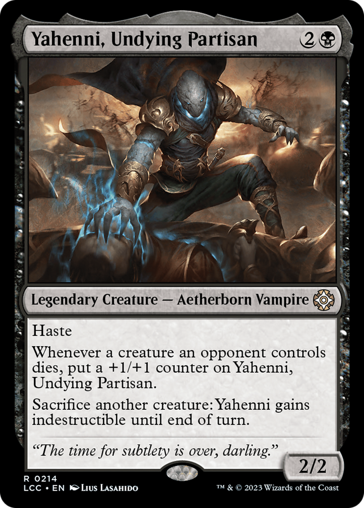 Magic: The Gathering - Yahenni, Undying Partisan - The Lost Caverns of Ixalan Commander