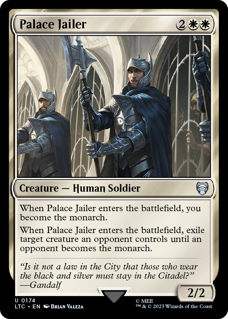 Magic: The Gathering - Palace Jailer - Tales of Middle-earth Commander