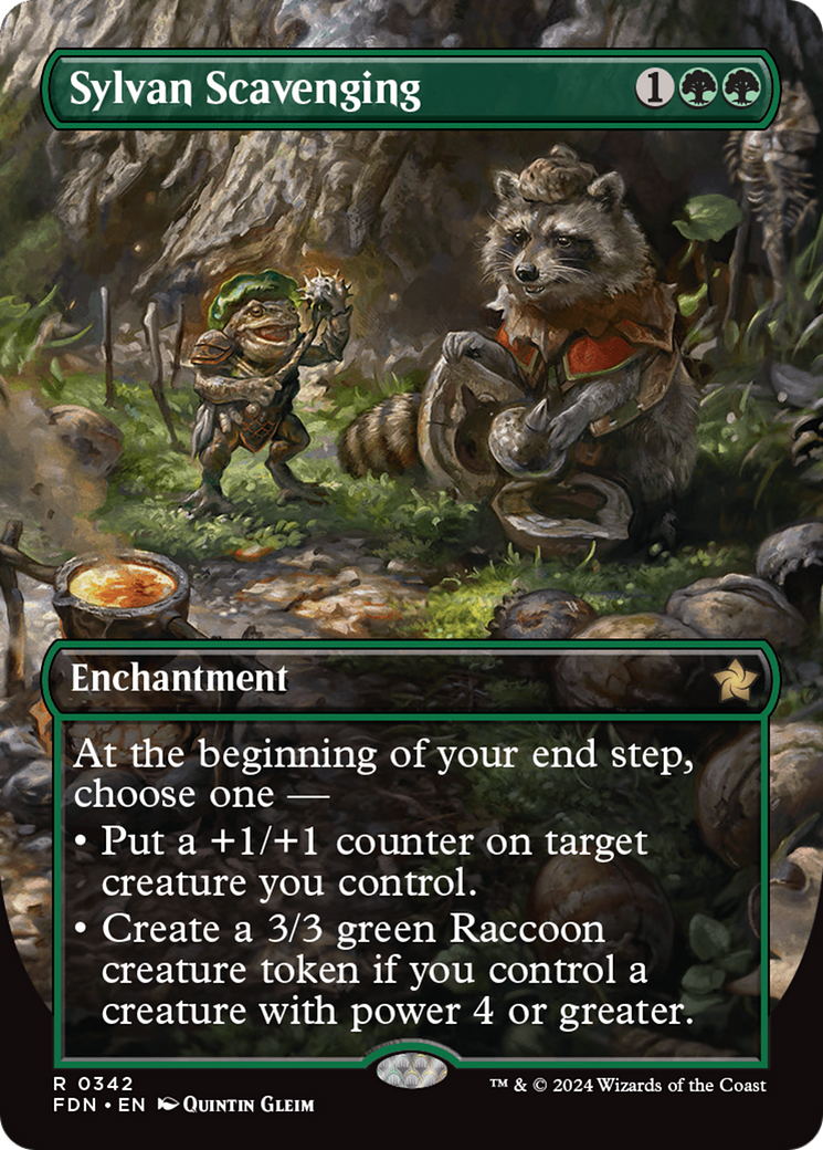 Magic: The Gathering - Sylvan Scavenging - Foundations