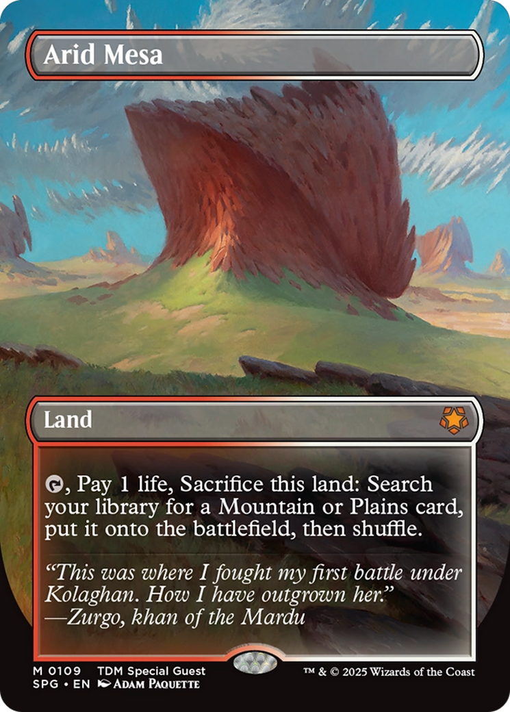 Magic: The Gathering - Arid Mesa - Special Guests