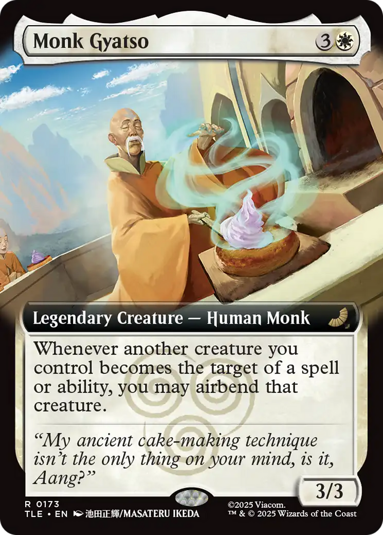 Magic: The Gathering - Monk Gyatso Foil - Avatar: The Last Airbender Eternal