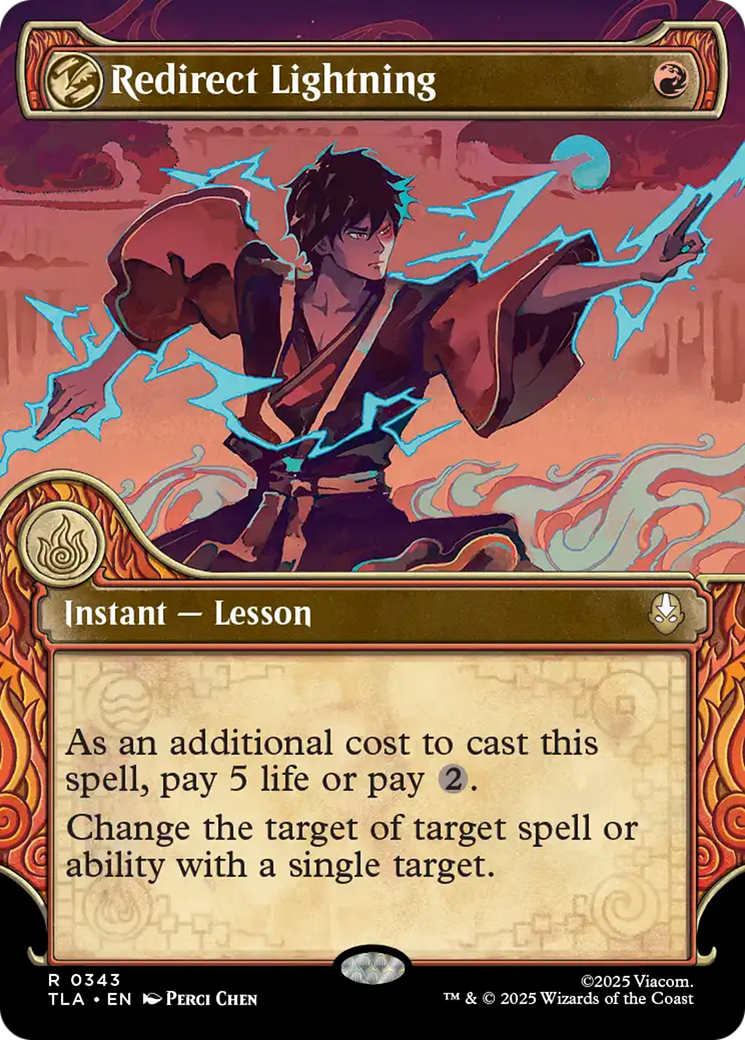 Magic: The Gathering - Redirect Lightning Foil - Avatar: The Last Airbender