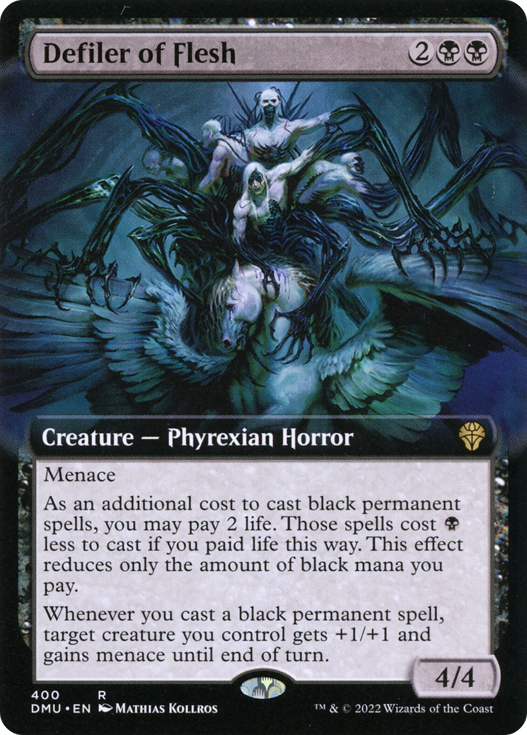 Magic: The Gathering - Defiler of Flesh Foil - Dominaria United