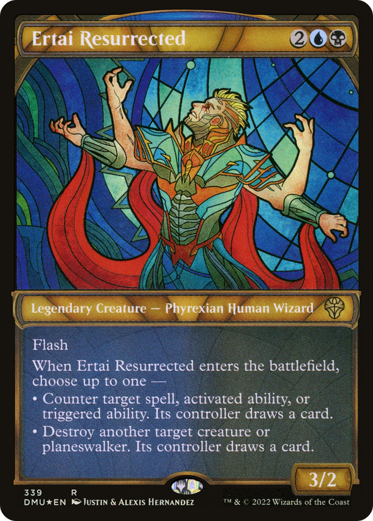Magic the Gathering - Ertai Resurrected Foil - Dominaria United