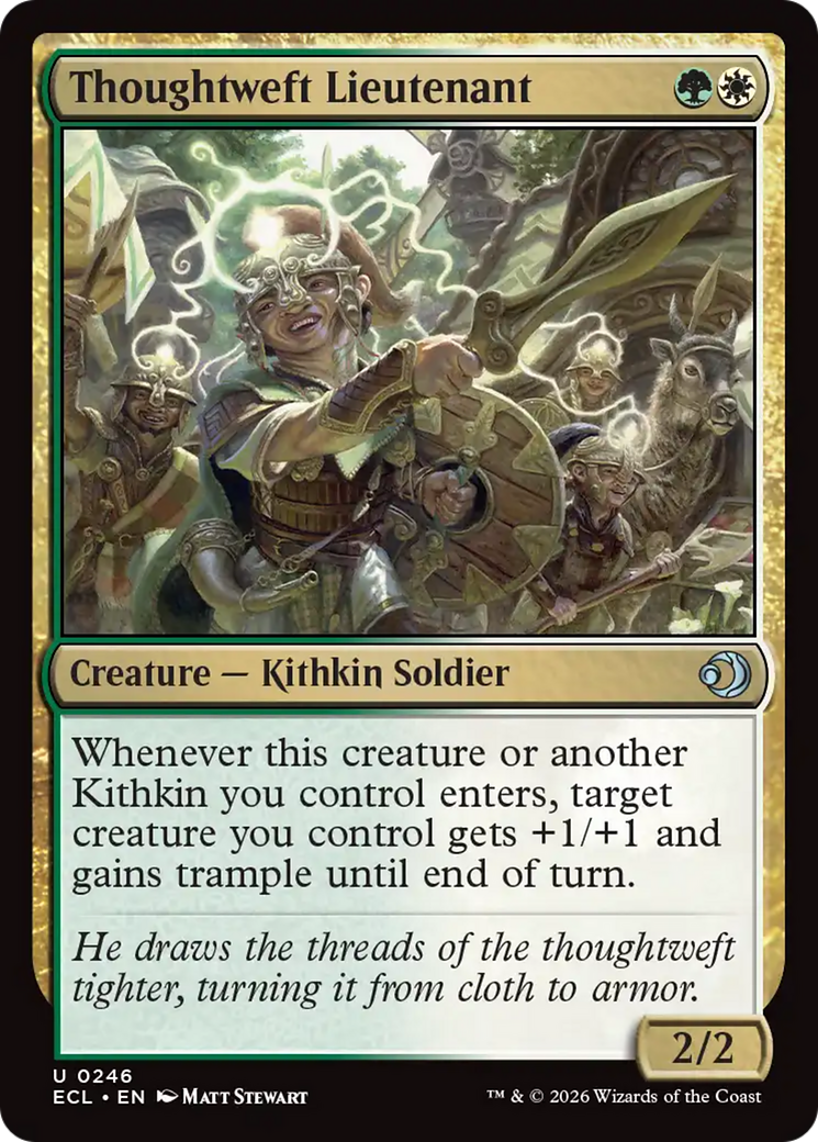 Magic: The Gathering - Thoughtweft Lieutenant - Lorwyn Eclipsed