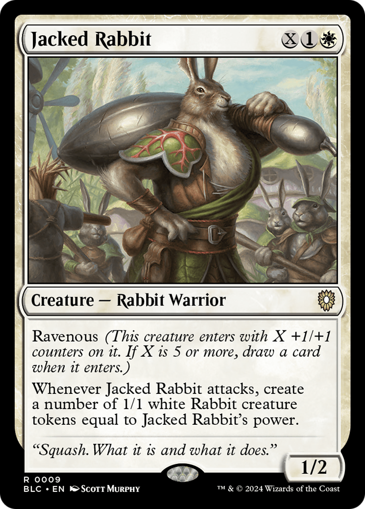 Magic: The Gathering - Jacked Rabbit - Bloomburrow Commander