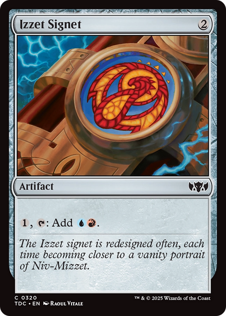 Magic: The Gathering - Izzet Signet - Tarkir: Dragonstorm Commander