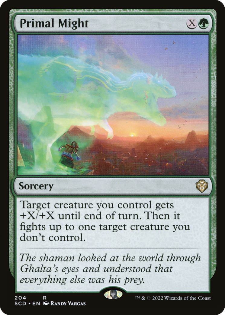 Magic: The Gathering - Primal Might - Starter Commander Decks