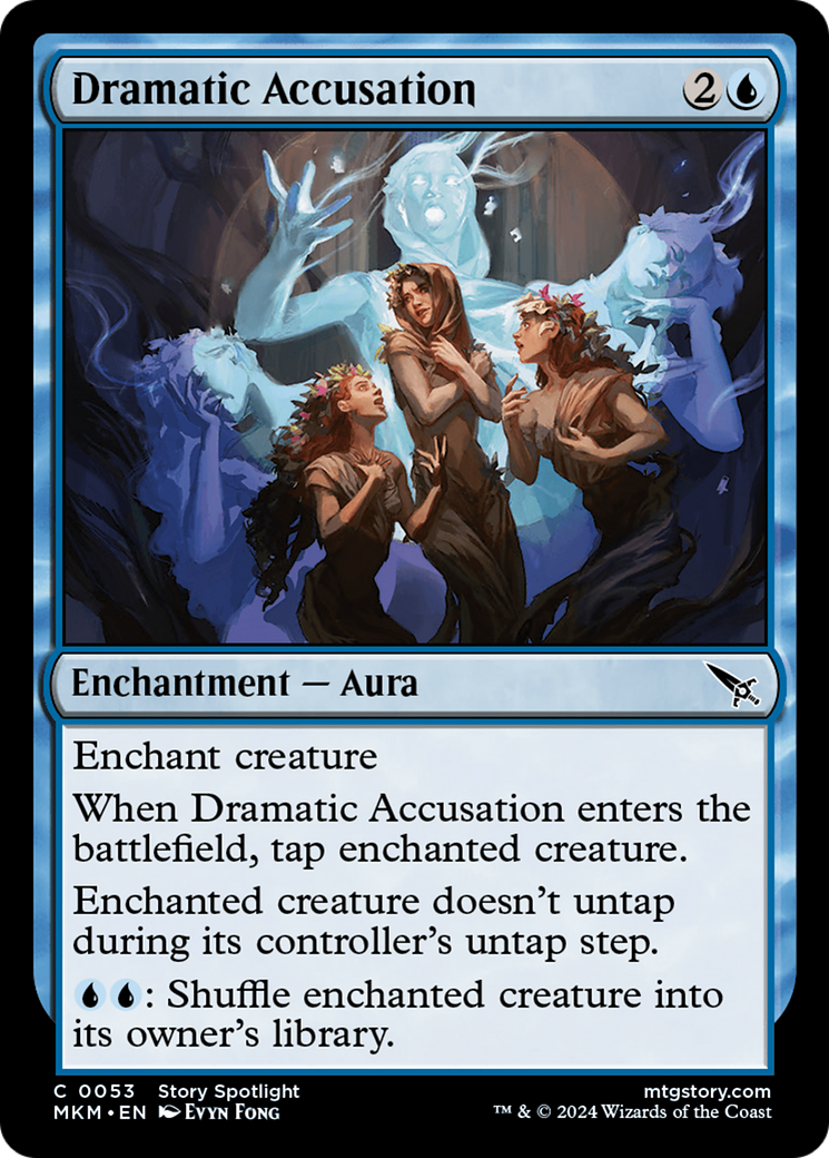 Magic: The Gathering - Dramatic Accusation - Murders at Karlov Manor