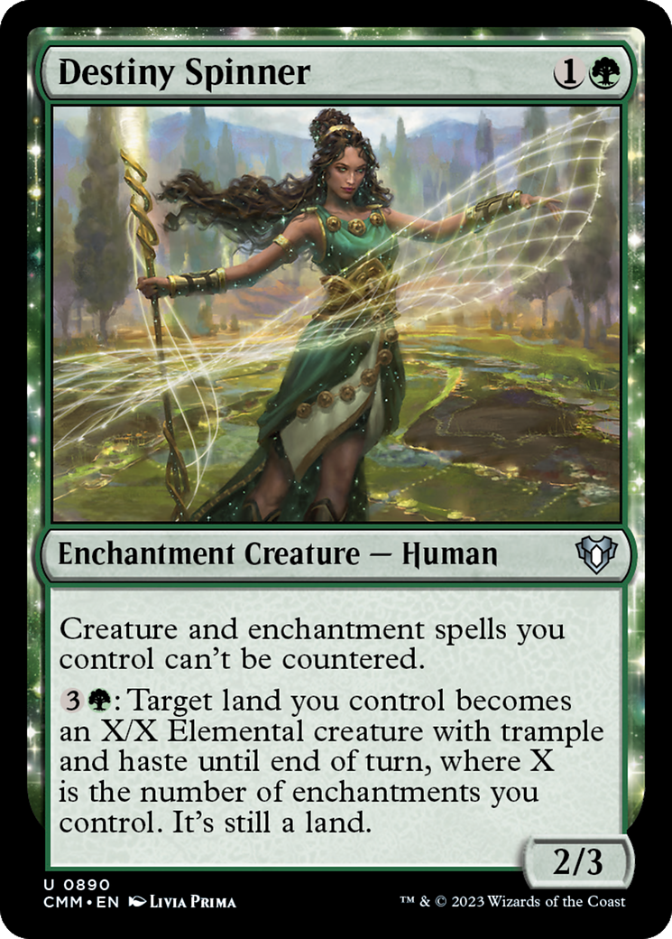 Magic: The Gathering - Destiny Spinner - Commander Masters