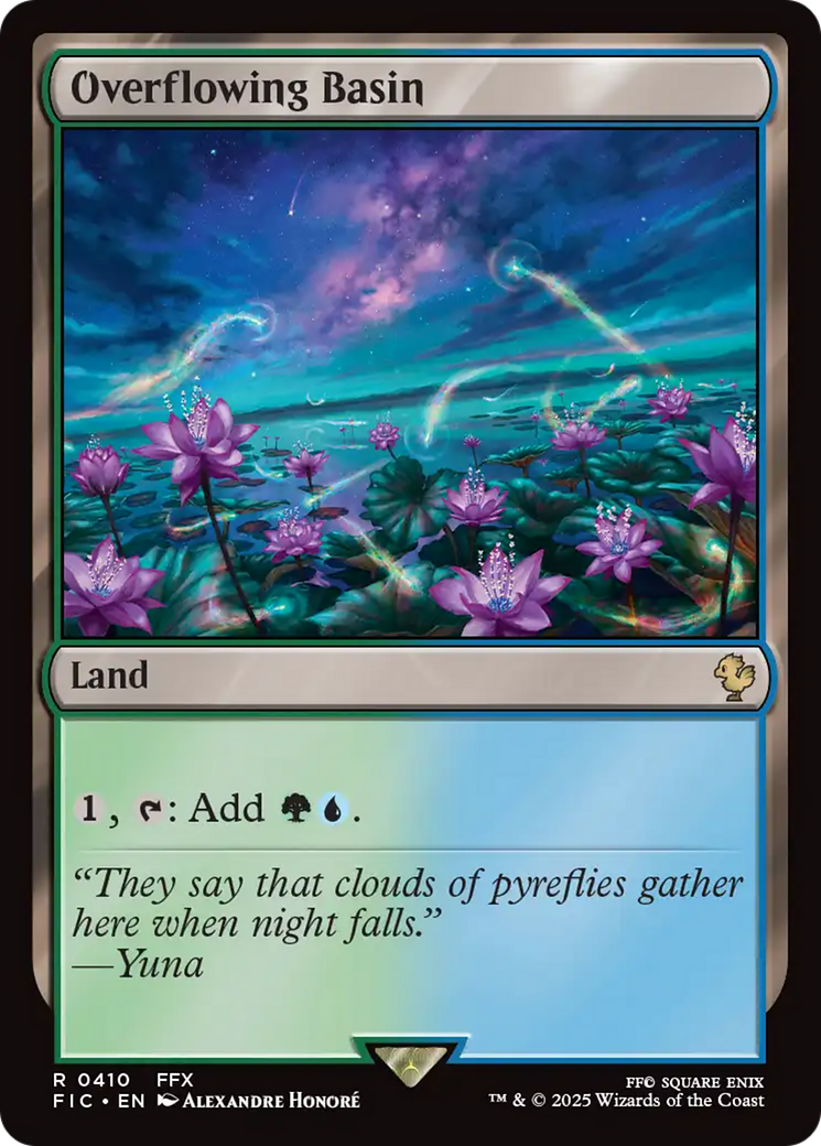 Magic: The Gathering - Overflowing Basin - Final Fantasy Commander