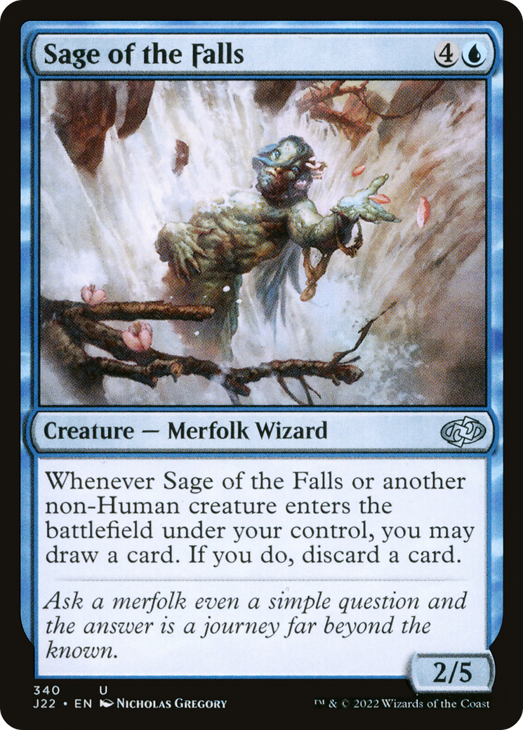 Magic: The Gathering - Sage of the Falls - Jumpstart 2022