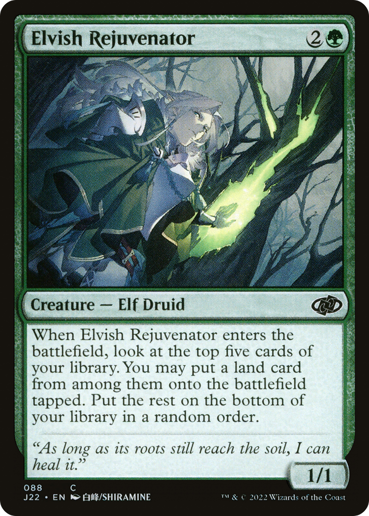 Magic: The Gathering - Elvish Rejuvenator - Jumpstart 2022