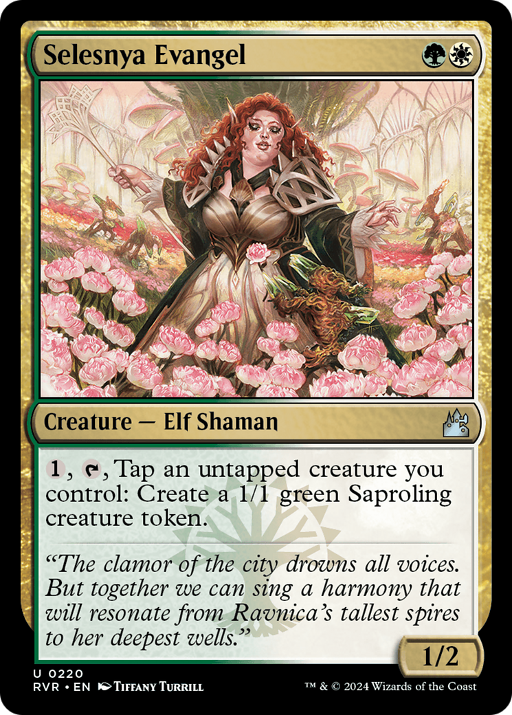 Magic: The Gathering - Selesnya Evangel Foil - Ravnica Remastered