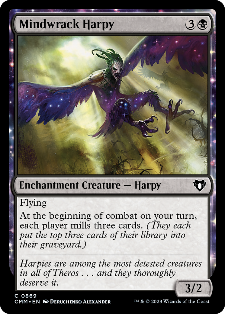 Magic: The Gathering - Mindwrack Harpy - Commander Masters