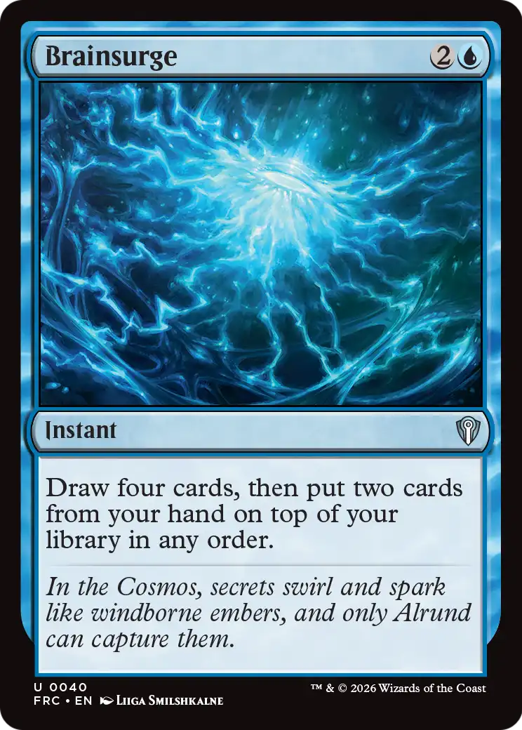 Magic: The Gathering - Brainsurge - Reality Fracture Commander