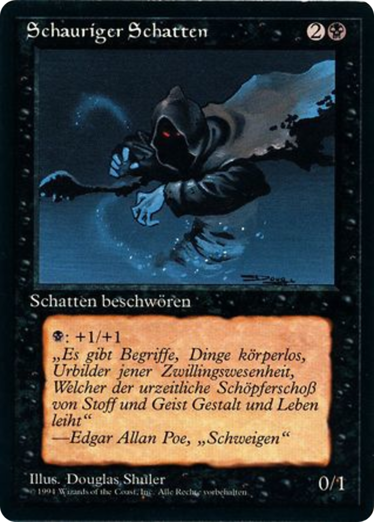 Magic: The Gathering - Schauriger Schatten - Foreign Black Border