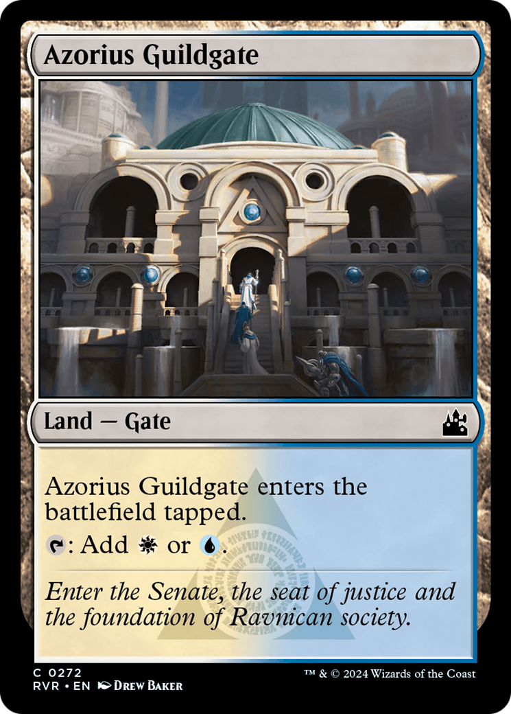 Magic: The Gathering - Azorius Guildgate Foil - Ravnica Remastered