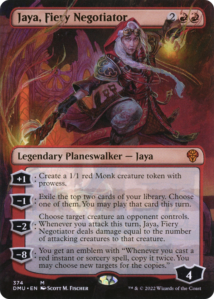 Magic: The Gathering - Jaya, Fiery Negotiator Foil - Dominaria United