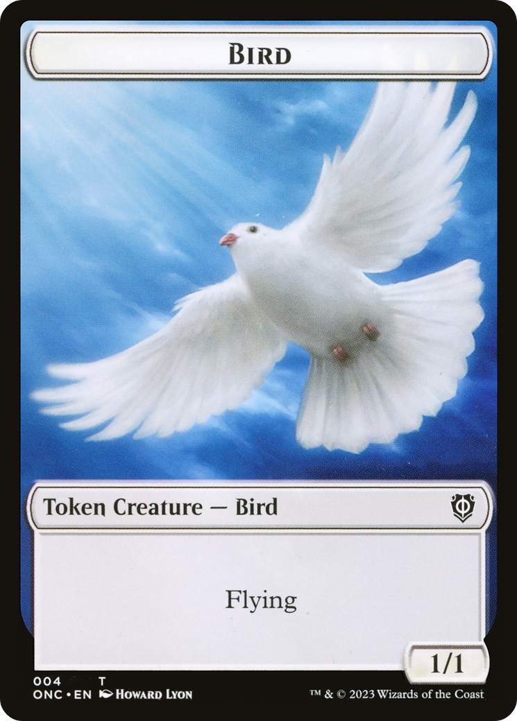 Magic: The Gathering - Bird Token - Phyrexia: All Will Be One Commander Tokens