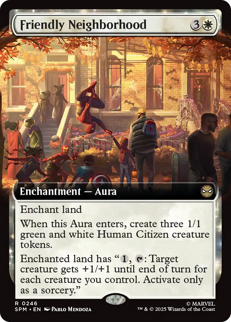 Magic: The Gathering - Friendly Neighborhood Foil - Marvel's Spider-Man