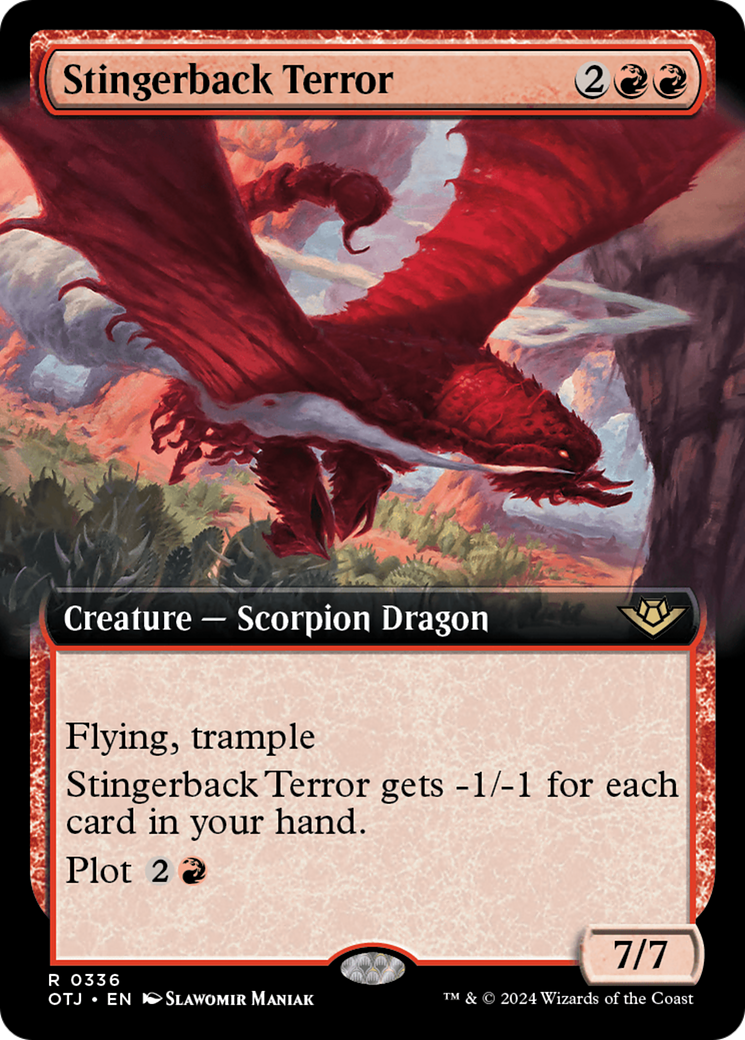 Magic: The Gathering - Stingerback Terror Foil - Outlaws of Thunder Junction
